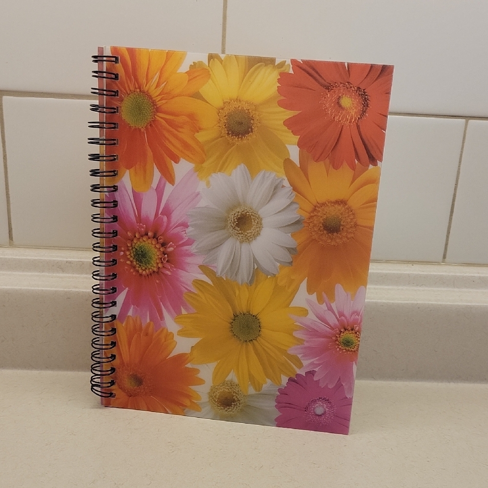 Floral Spiral Notebook - Multicolor